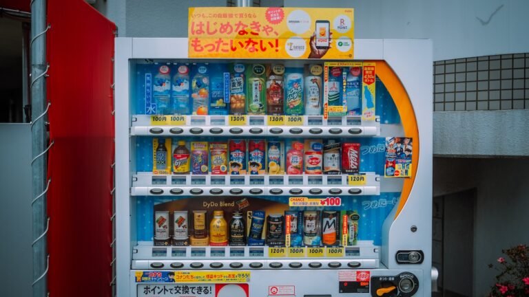 vending machine products